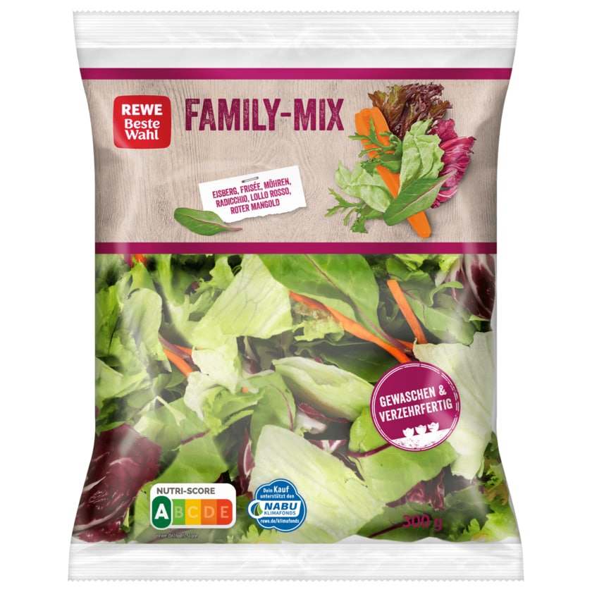 REWE Beste Wahl Salatmischung Family-Mix 300g
